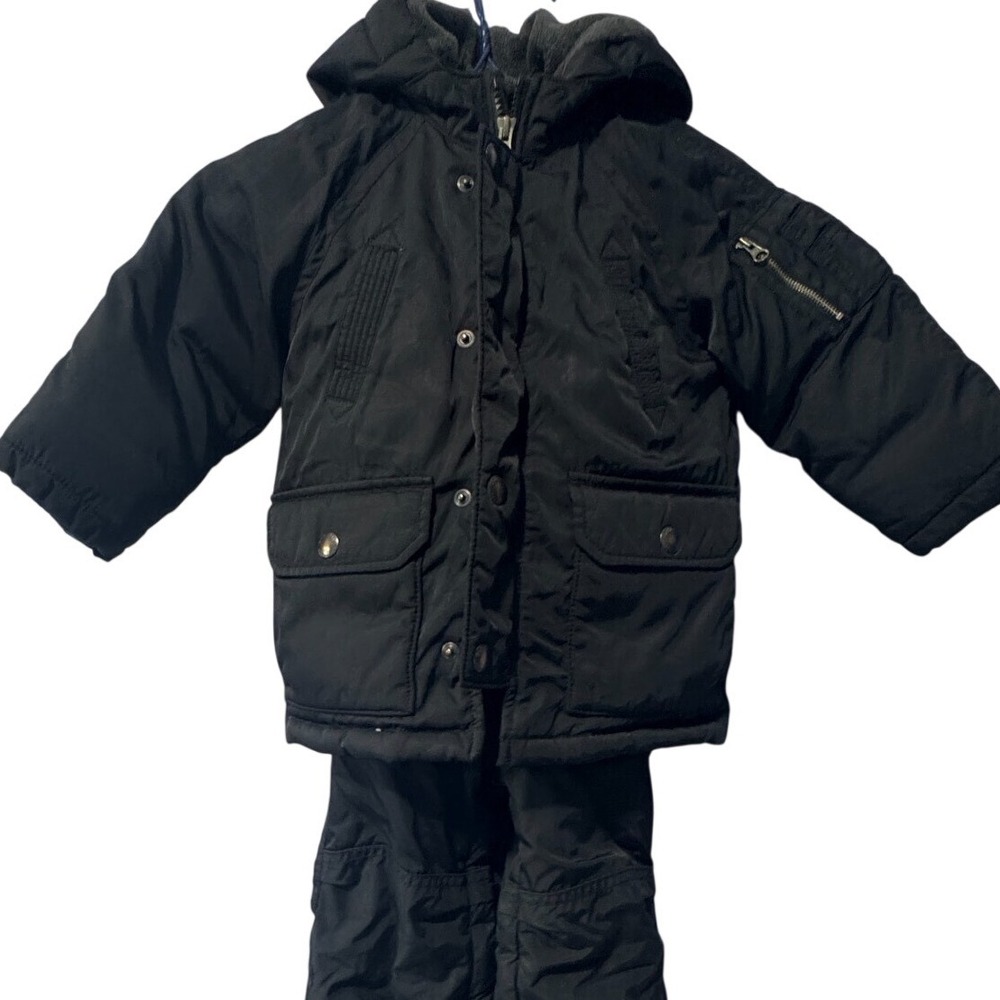 Toddler goose down jacket and snow pants set